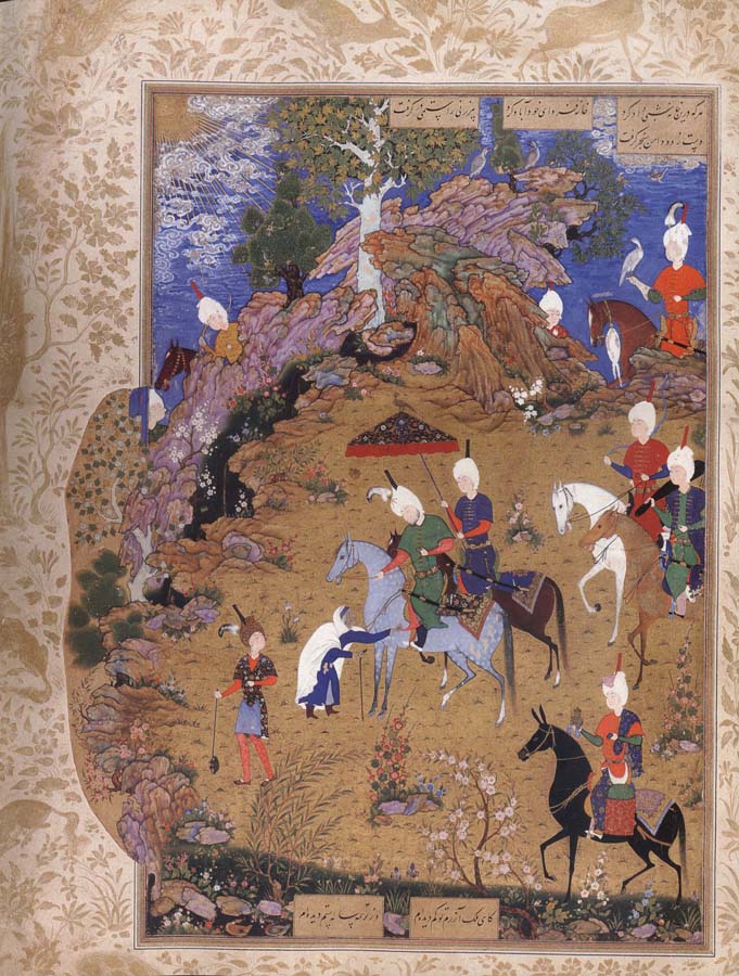 Sultan Sanjar and the widow